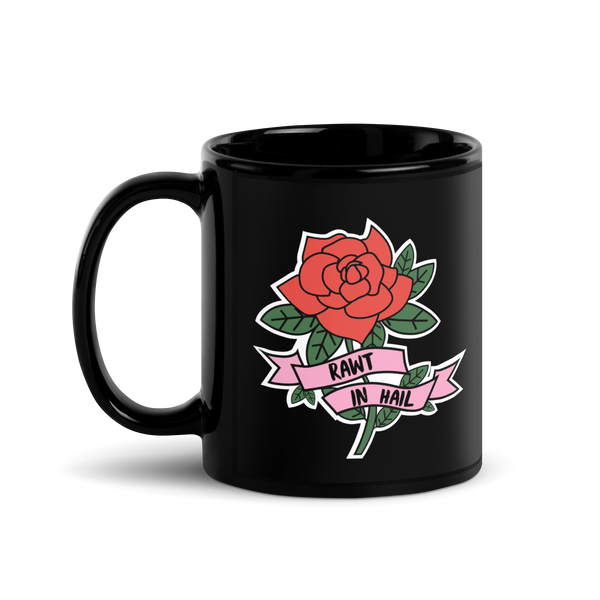 Rawt in Hail Black Mug