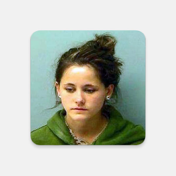 Jenelle Evans Mugshot Coaster